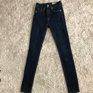 Rag and Bone High Waist Justine Skinny
